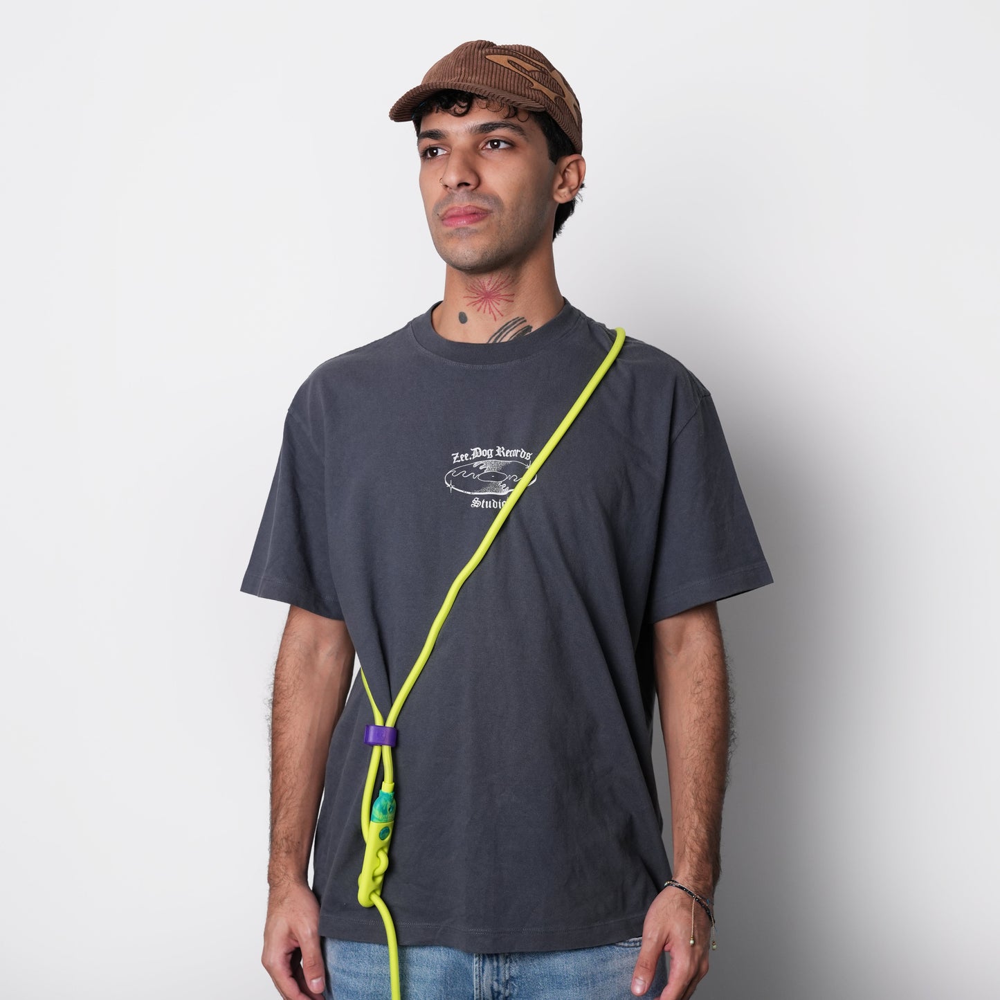 Fluo Neopro Handsfree Gezdirme Tasması - Zee.Dog