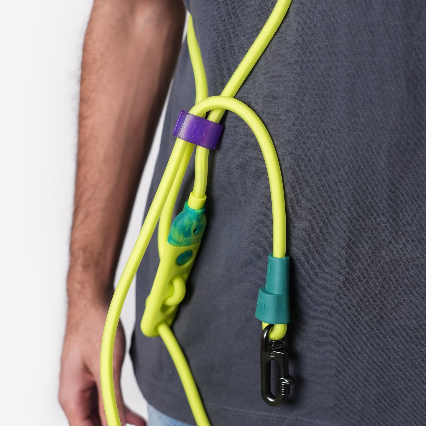 Fluo Neopro Handsfree Gezdirme Tasması - Zee.Dog
