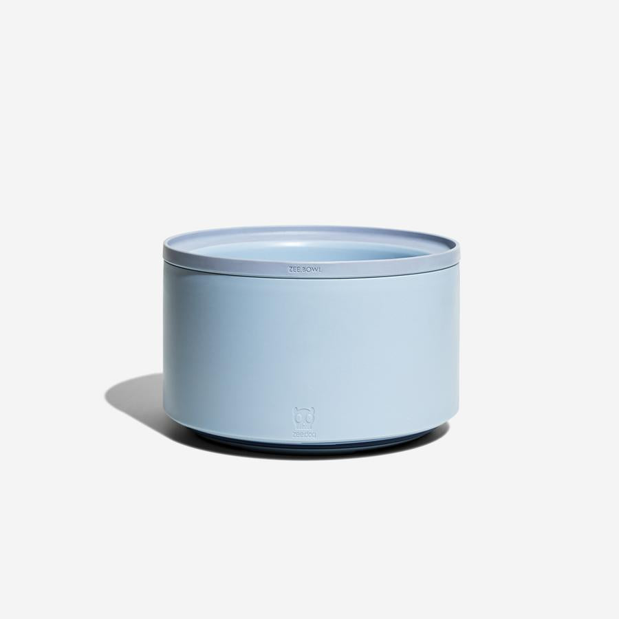 Zee.Bowl Soft Blue - Yüksekliği Ayarlanabilir Mama Kabı Zee.Dog