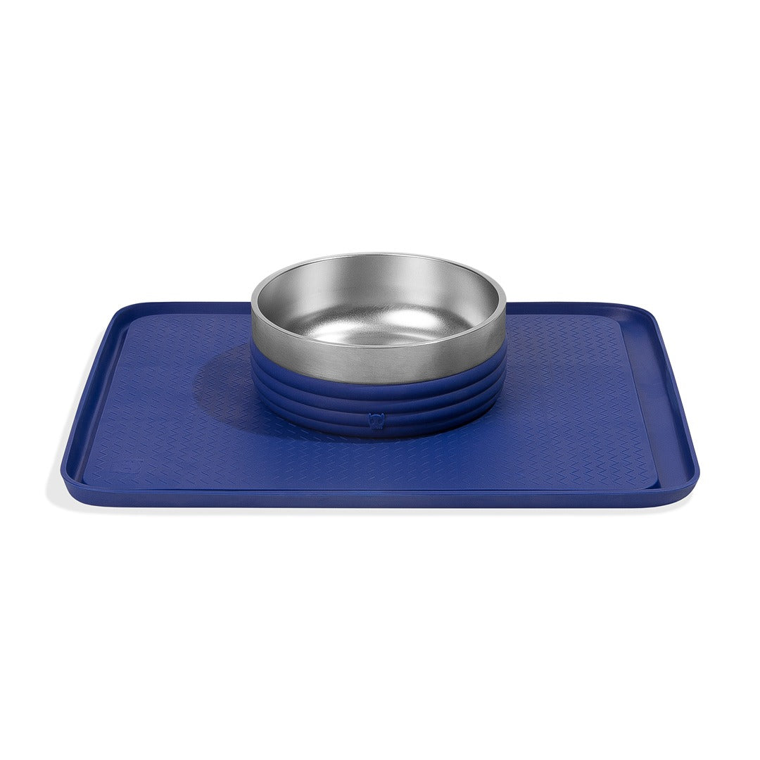 Zee.Mat Blue | Mama ve Su Kabı Altlığı | Zee.Dog