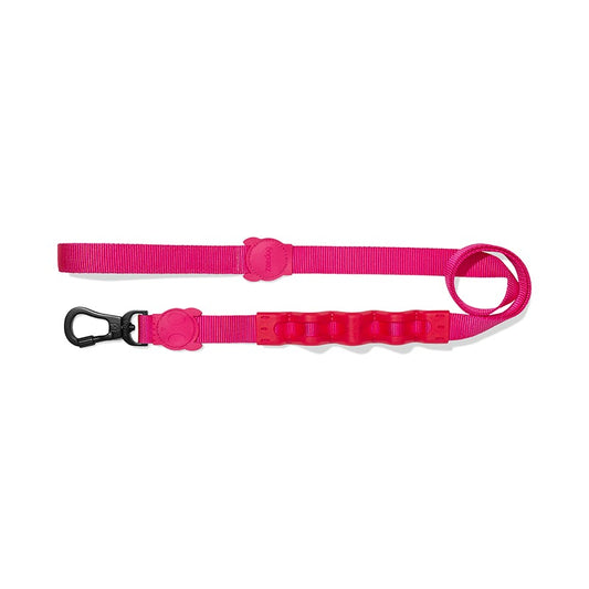 Pink LED Ruff Gezdirme Tasması - Zee.Dog